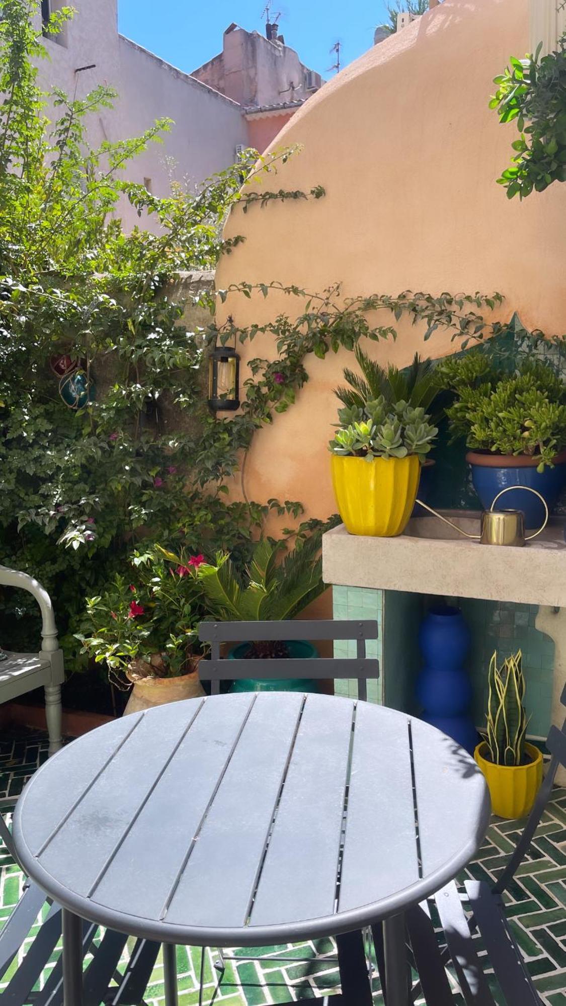 Petit Patio - 2 Chambres - Centre Ville - Climatisation Cassis Buitenkant foto